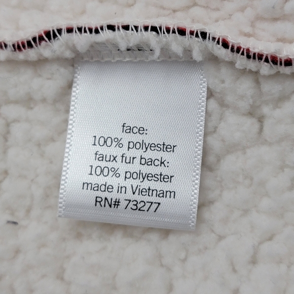 Sonoma Buffalo plaid open jacket with sherpa lining size XL - Picture 6 of 7